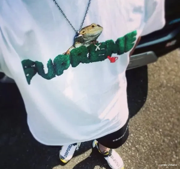 L White Green sleeved Environmental 20SS Short Plant T-shirt Black Tee Lizard M XL Logo S 0913